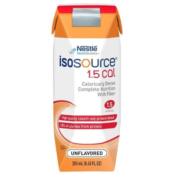 Isosource Complete Nutrition, 1.5 Calorically Dense, Unflavored, 8.45 fl oz (Pack of 24) vitalchairs
