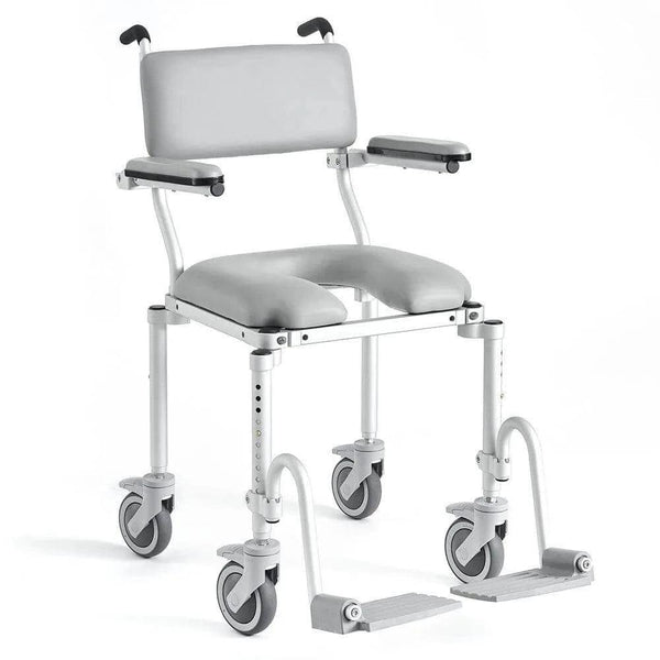 Multichair Folding Compact Roll-In Shower/Commode Chair vitalchairs