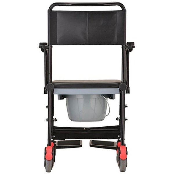 Nova Drop-Arm Transport Chair Commode vitalchairs