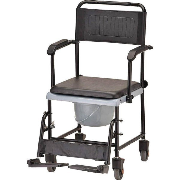 Nova Drop-Arm Transport Chair Commode vitalchairs